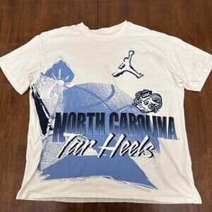 Nike Jordan North Carolina Tarheels The Nike Tee Short Sleeve Tshirt Men's XL